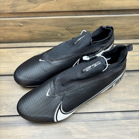 Nike Vapor Edge Elite‎ 360 Black Football Cleats Men\'s Size 16 WIDE CV6317-001 main image 6
